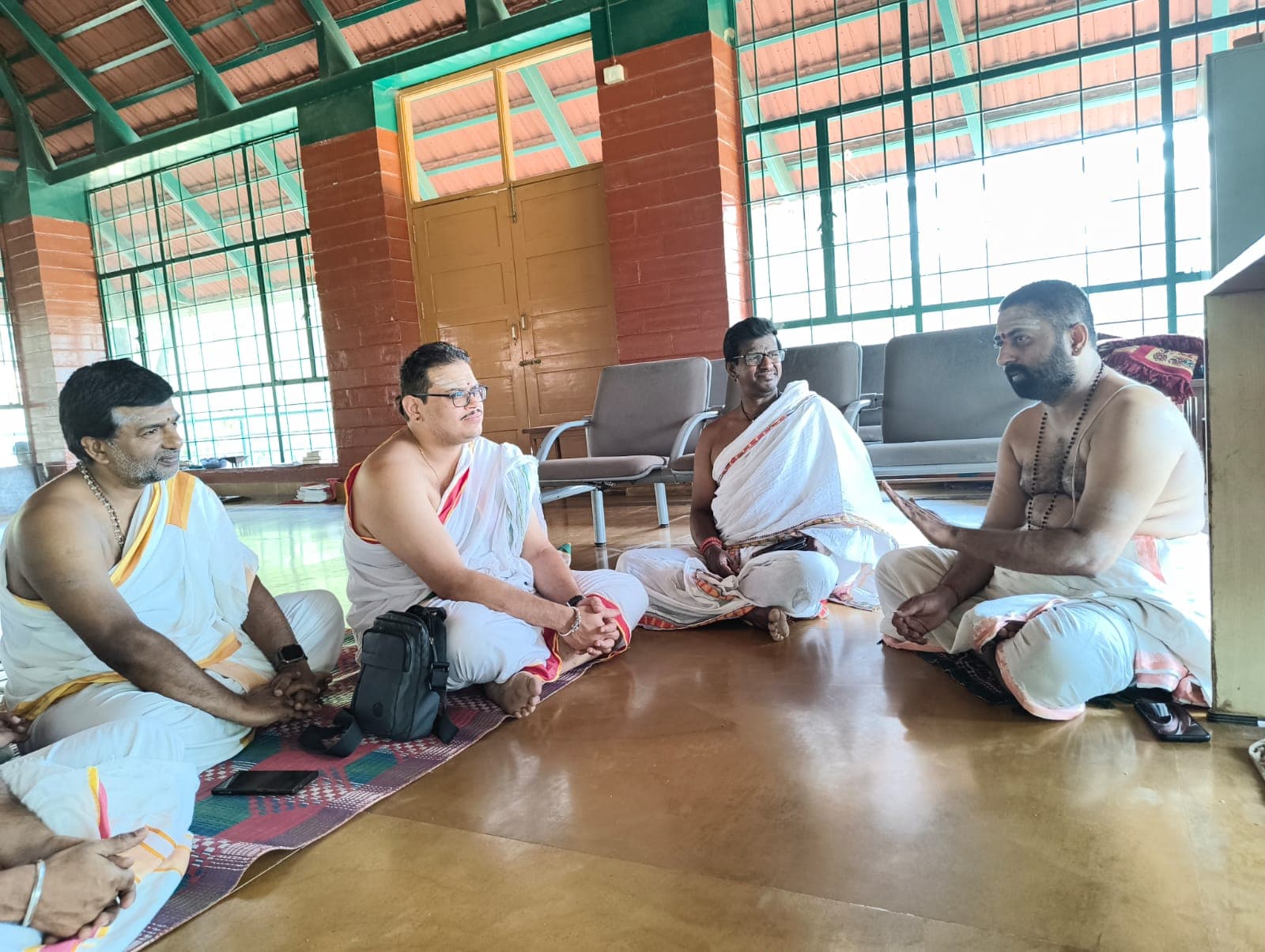 Conversation with the Adhyāpaka at Varthur Gurukula